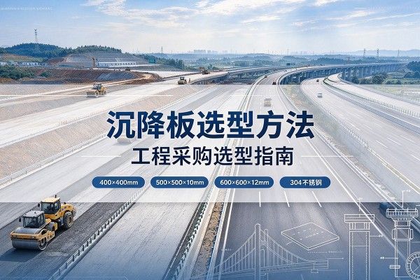 大观沉降板选择方法