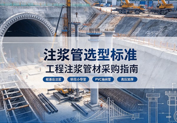 大观注浆管选型标准